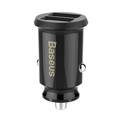 Автомобильное зарядное устройство Baseus Grain Mini 2x USB 3.1A (CCALL-ML01) цена и информация | Зарядные устройства для телефонов | hansapost.ee