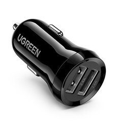Автомобильное зарядное устройство Ugreen 2x цена и информация | Зарядные устройства для телефонов | hansapost.ee