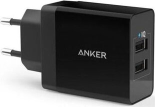 Toalaadija Anker - 24W 2-port USB hind ja info | Laadijad mobiiltelefonidele | hansapost.ee