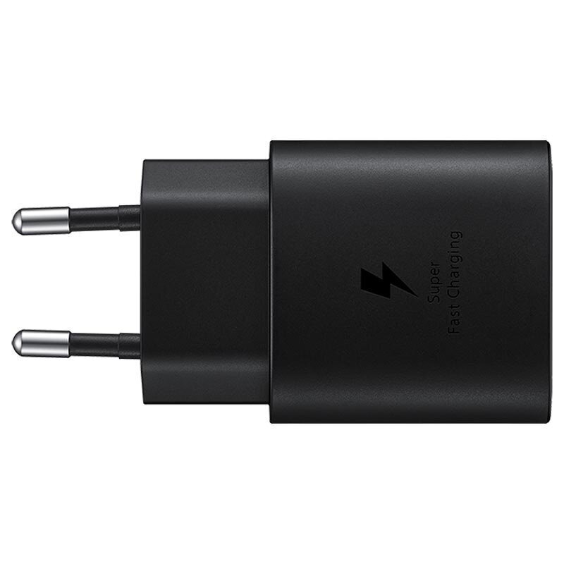 Samsung reisiadapter (ilma kaabliita) 25W must EP-TA800NBEGEU hind ja info | Laadijad mobiiltelefonidele | hansapost.ee