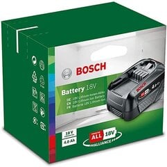 Аккумулятор Bosch PBA 18 / 18 В / 4,0 Aч цена и информация | Запчасти для садовой техники | hansapost.ee