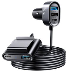 Автомобильное зарядное устройство JOYROOM JR-CL05 с 5-USB разъемами цена и информация | Зарядные устройства для телефонов | hansapost.ee
