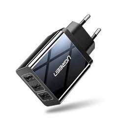 Ugreen ED013, 3x USB hind ja info | Laadijad mobiiltelefonidele | hansapost.ee