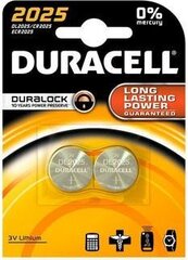 Батарейки Duracell (Li; 2) цена и информация | Аккумуляторы | hansapost.ee