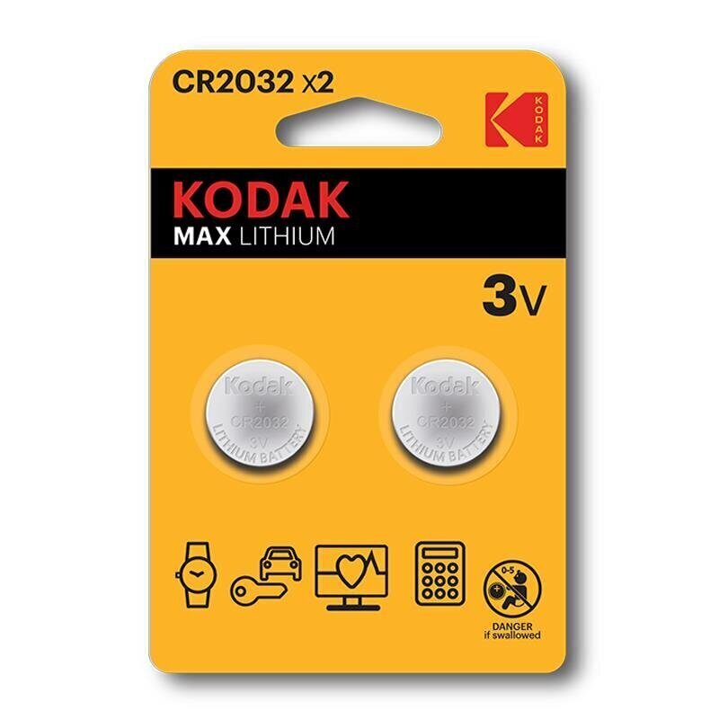 Kodak CR2032 цена и информация | Videokaamerate akud | hansapost.ee