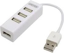 Unitek - Hub 4x USB 2.0, Y-2146, 1x Lad.tel. белый цена и информация | Адаптеры и USB-hub | hansapost.ee