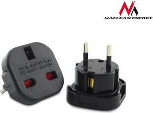Maclean UK - адаптер для Европы цена и информация | Адаптеры и USB-hub | hansapost.ee