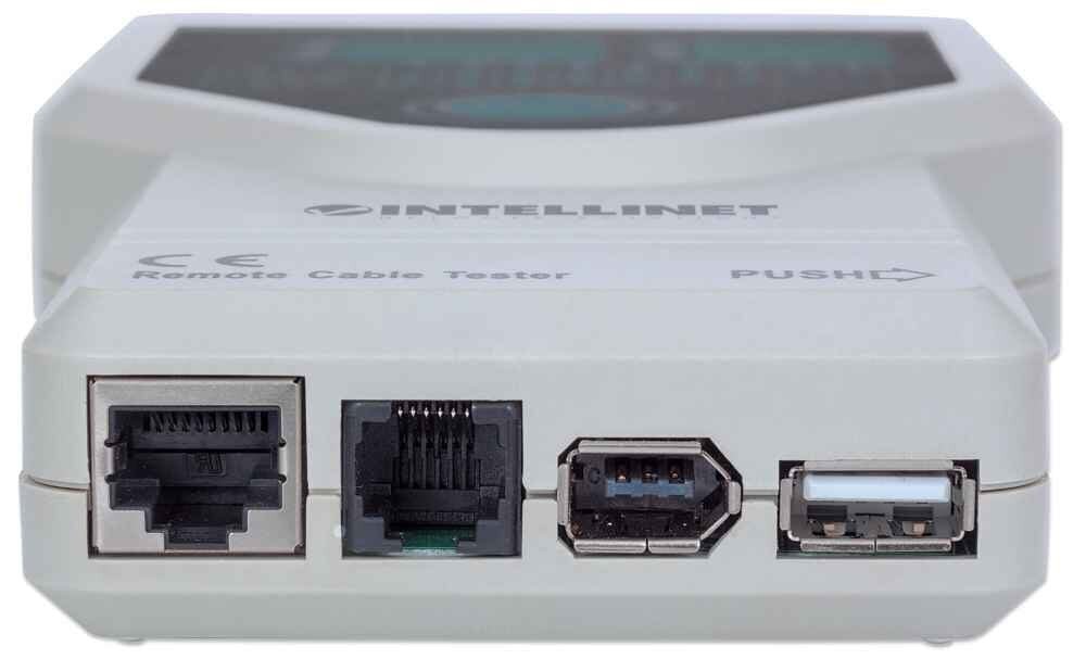 Kaablisüsteemi tester Intellinet 5-w-1 RJ11 / RJ45 / FireWire 1394 / USB / BNC цена и информация | Pistikupesad ja lülitid | hansapost.ee