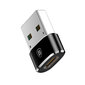 Universaalne OTG-adapter Baseus CAAOTG-01, USB 3.0 C-tüüpi 3.1, must hind ja info | USB adapterid ja jagajad | hansapost.ee