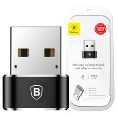 Universaalne OTG-adapter Baseus CAAOTG-01, USB 3.0 C-tüüpi 3.1, must hind ja info | Baseus Arvutid ja IT- tehnika | hansapost.ee