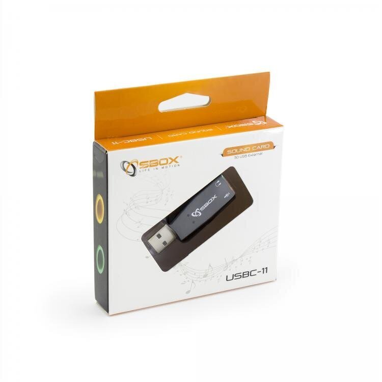 Sbox USB External USBC-11 hind ja info | USB adapterid ja jagajad | hansapost.ee