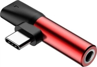 Adapter Baseus BSU470RED hind ja info | USB adapterid ja jagajad | hansapost.ee