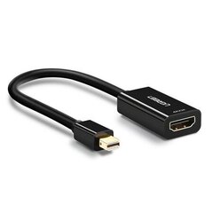 Ugreen MD112 DisplayPort -HDMI -adapter 4K must цена и информация | Адаптеры и USB-hub | hansapost.ee