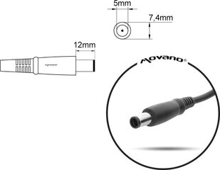 Mitsu 18.5V, 3.5A цена и информация | Зарядные устройства для ноутбуков | hansapost.ee