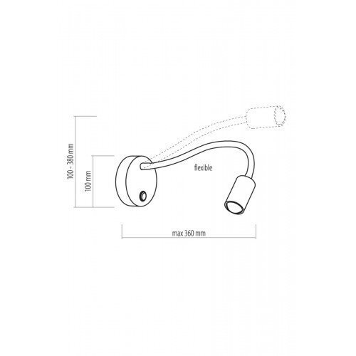 Seinavalgusti TK Lighting Lagos White LED hind ja info | Seinavalgustid | hansapost.ee