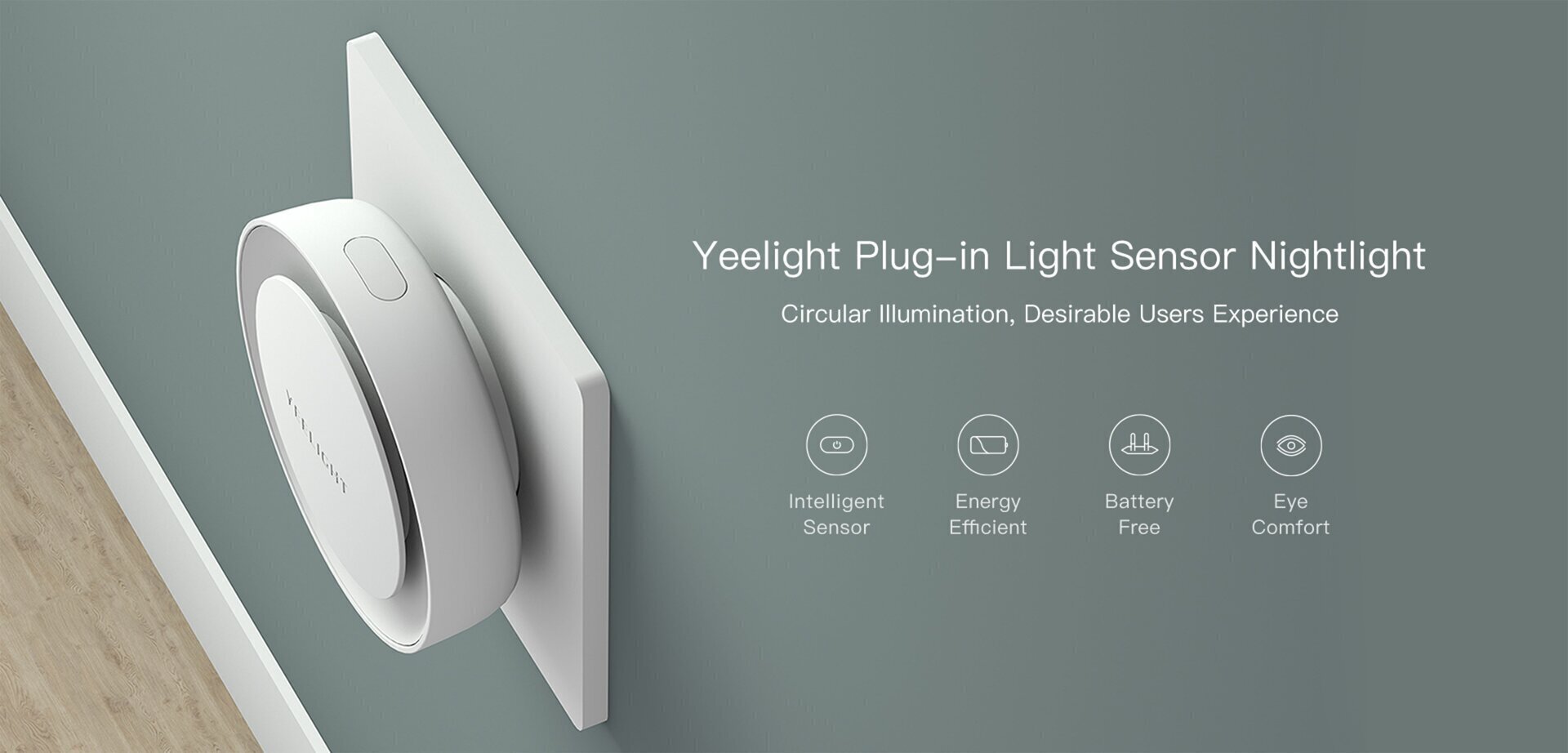 Öövalgusti valgusanduriga Xiaomi Yeelight YLYD11YL hind ja info | Seinavalgustid | hansapost.ee