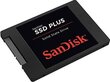 SanDisk Plus SATA3 SDSSDA-1T00-G26, 1TB цена и информация | Sisemised kõvakettad | hansapost.ee