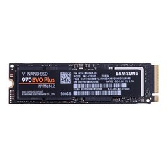 SSD Samsung 970 EVO Plus 500GB M.2 PCIe цена и информация | Внутренние жёсткие диски (HDD, SSD, Hybrid) | hansapost.ee