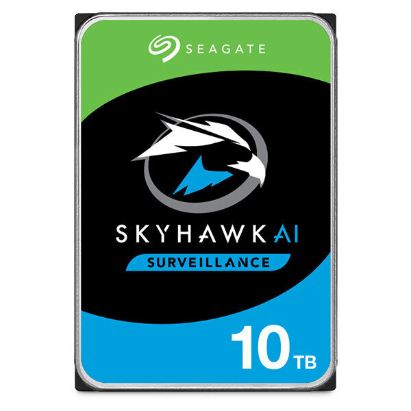 HDD Seagate Skyhawk AI 3,5" 10TB SATA 6GB/s hind ja info | Sisemised kõvakettad | hansapost.ee