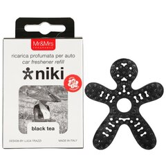 Auto õhuvärskendaja Mr&Mrs Fragrance Niki täide Black Tea цена и информация | Освежители воздуха для салона автомобиля | hansapost.ee