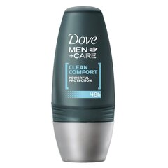 Rulldeodorant meestele Dove Men +Care Clean Comfort 50 ml hind ja info | Dove Hügieenitarbed | hansapost.ee