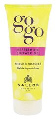 Гель для душа Kallos Cosmetics Go Go Refreshing, 200 мл цена и информация | Kallos Духи, косметика | hansapost.ee