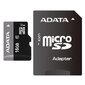 ADATA Premier UHS-I 16 GB, MicroSDHC, Fl цена и информация | Mälukaardid mobiiltelefonidele | hansapost.ee