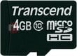 Transcend TS4GUSDC10 hind ja info | Mälukaardid mobiiltelefonidele | hansapost.ee