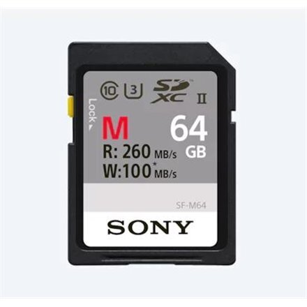 Sony SF-M64 64 GB, MicroSDXC, Flash memo цена и информация | Mälukaardid mobiiltelefonidele | hansapost.ee