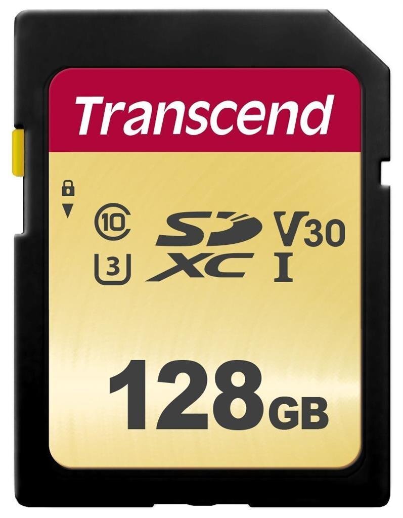 TRANSCEND SDXC UHS-3/V30 128GB MLC цена и информация | Mälukaardid mobiiltelefonidele | hansapost.ee