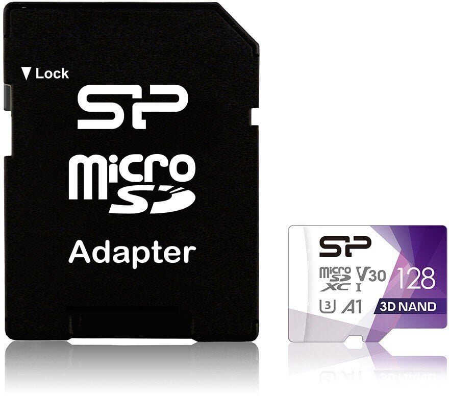 Silicon Power Superior Pro 128 GB, micro hind ja info | Mälukaardid mobiiltelefonidele | hansapost.ee