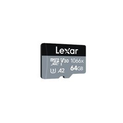 Lexar SDXC 64ГБ UHS-I/W/A LMS1066064G-BNANG цена и информация | Карты памяти для телефонов | hansapost.ee