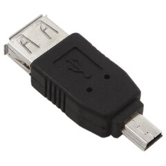 АДАПТЕР AKYGA USB AF / MINI USB B (5-PIN) AK-AD-07 цена и информация | Аксессуары для Smart TV | hansapost.ee