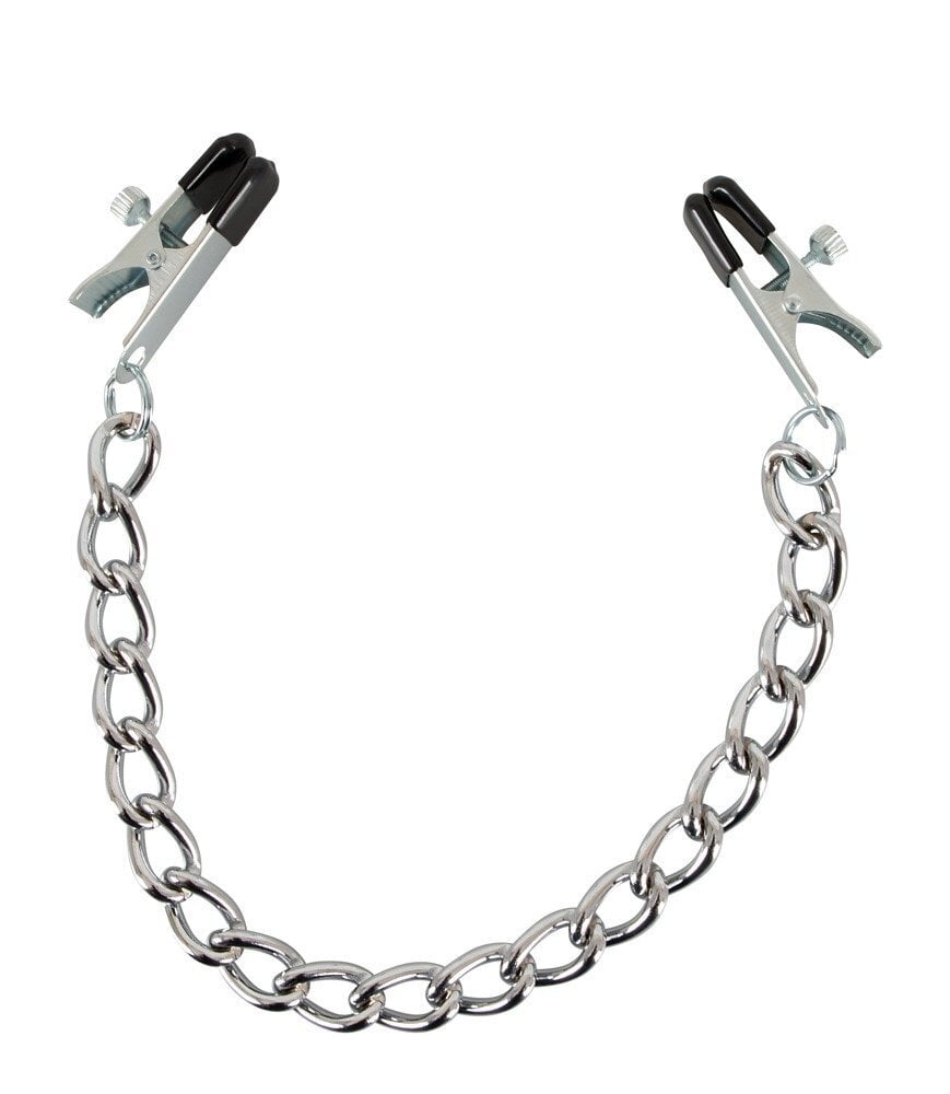 Зажимы для сосков Bad Kitty Professional Chain with Clamps цена |  hansapost.ee