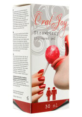 Maasikamaitseline magus geel Oral Joy Strawberry hind ja info | Pole täpsustatud Erootikakaubad | hansapost.ee