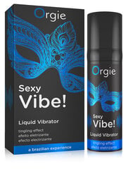 Stimuleeriv geel Orgie Sexy Vibe Liquid Vibrator 15 ml hind ja info | Orgie Erootikakaubad | hansapost.ee