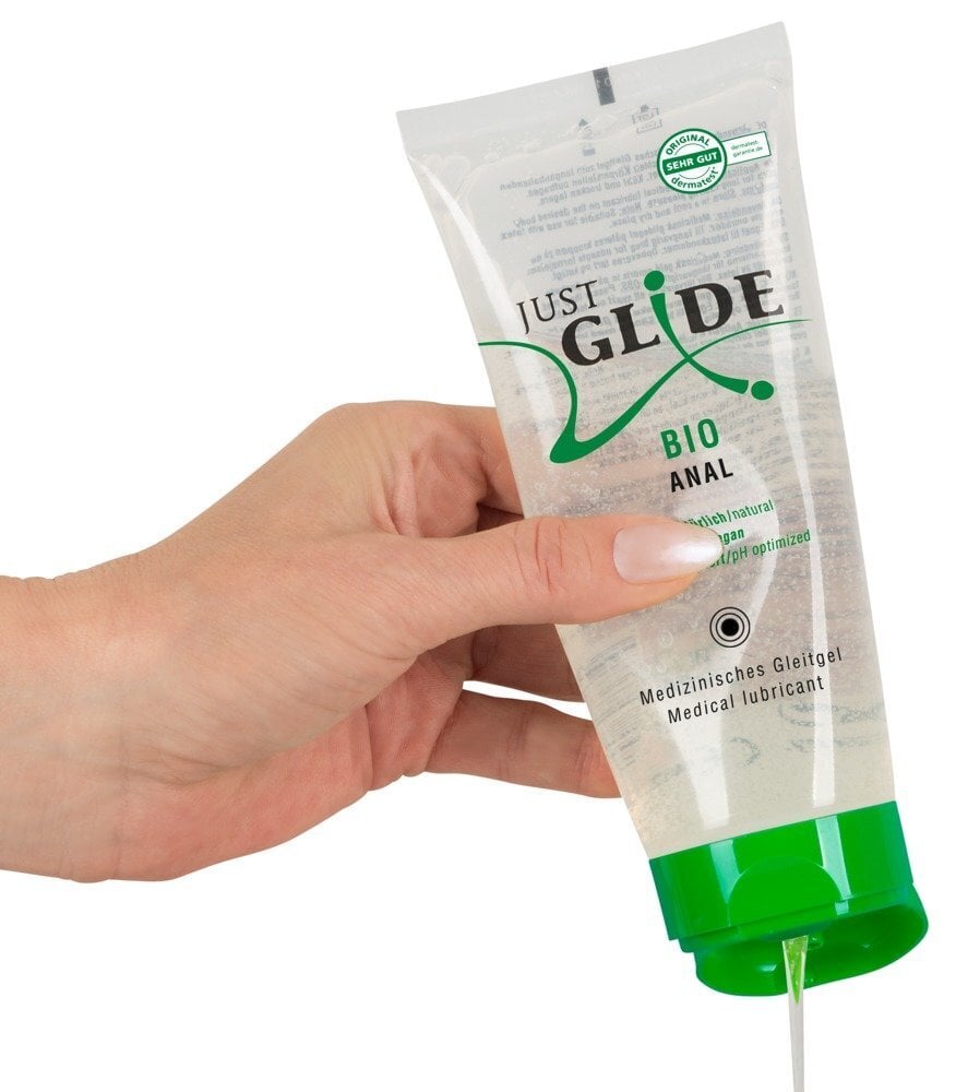 Экологическая смазка Just Glide Bio Anal, 200 мл цена | hansapost.ee