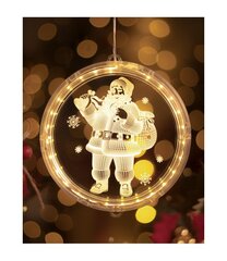 LED aknakaunistus "Jõuluvana", soe valgus hind ja info | Jõulukaunistused | hansapost.ee