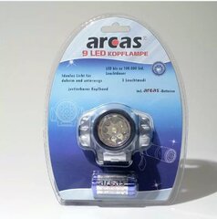 Pealamp Arcas ARC 9 hind ja info | Taskulambid, pealambid ja prožektorid | hansapost.ee