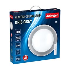Activejet светодиодный потолочный светильник Aje-Kris Grey цена и информация | Activejet Мебель и домашний интерьер | hansapost.ee