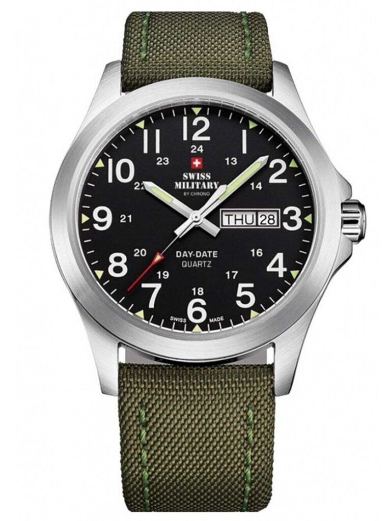 Meeste käekell Swiss Military by Chrono SMP36040.05 hind ja info | Käekellad meestele | hansapost.ee