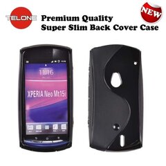 Telone back case S-Case for Sony MT15i/MT11i Neo V black hind ja info | Telefonide kaitsekaaned ja -ümbrised | hansapost.ee