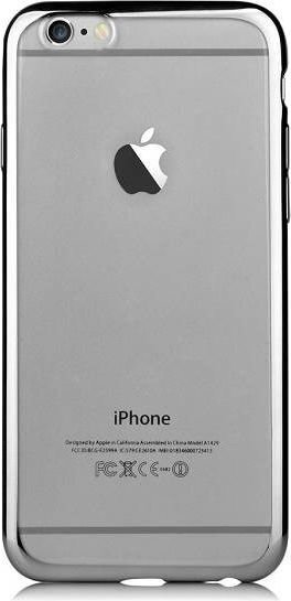 Ümbris Devia  Apple iPhone 7/8 Glitter soft case  Black hind ja info | Telefonide kaitsekaaned ja -ümbrised | hansapost.ee