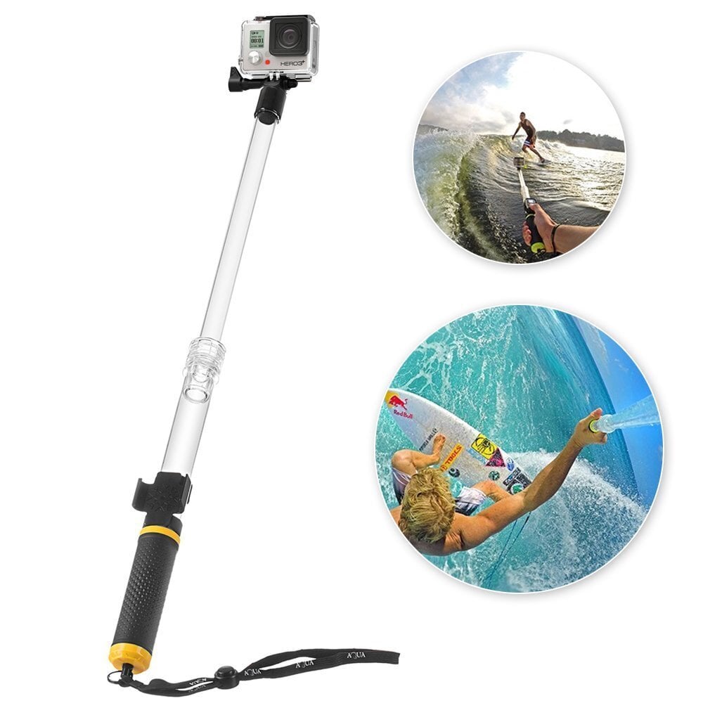 Float Selfie Pole pikendatav ujuv monopod GoPro SJCAM jaoks цена и информация | Fotoaparaatide statiivid | hansapost.ee