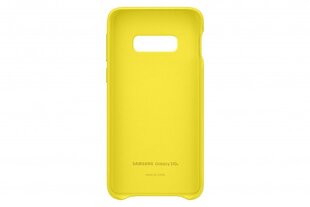 Кожаный чехол Samsung EF-VG970LYEGWW для Samsung G970 Galaxy S10e, желтый цена и информация | Чехлы для телефонов | hansapost.ee