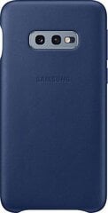 Samsung EF-VG970LNE Original Leather back cover case for Galaxy S10e (G970) Blue цена и информация | Чехлы для телефонов | hansapost.ee