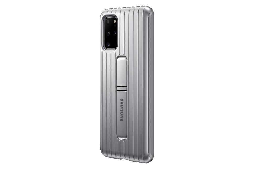 Telefoniümbris Samsung Protective Standing Cover Samsung Galaxy S20, hõbedane цена и информация | Telefonide kaitsekaaned ja -ümbrised | hansapost.ee