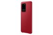 Telefoni ümbris nahast Samsung sobib Galaxy S20, punane цена и информация | Telefonide kaitsekaaned ja -ümbrised | hansapost.ee