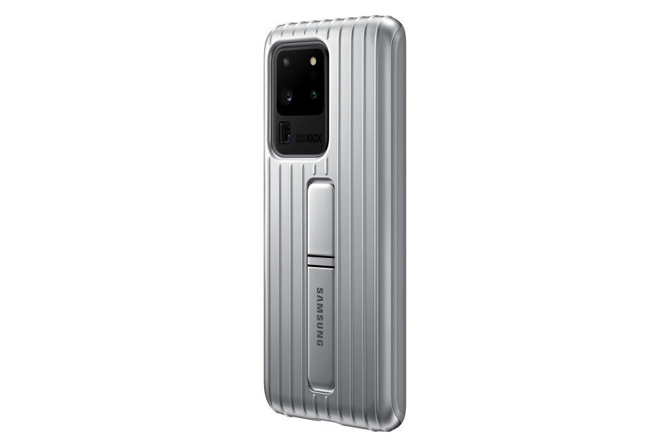 Telefoni ümbris Samsung sobib Galaxy S20, hõbedane цена и информация | Telefonide kaitsekaaned ja -ümbrised | hansapost.ee