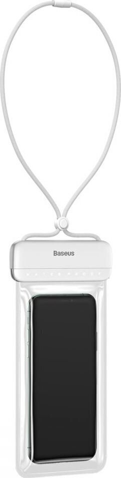 Veekindel telefoniümbris, Baseus Let's Go Slip kate, Waterproof Bag / Case, valge hind ja info | Telefonide kaitsekaaned ja -ümbrised | hansapost.ee